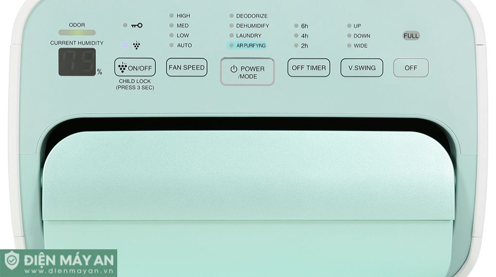 Máy lọc không khí và hút ẩm Sharp DW-E16FA-W